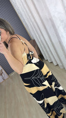 Macacão envelope flores