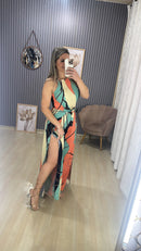 Macacão envelope flores