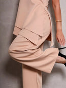 Conjunto Feminino Valentina – Blusa e Calça Pantalona