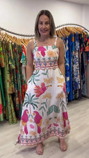 Vestido Jasmin | 50%OFF + FRETE GRÁTIS SÓ HOJE!