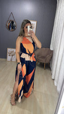 Macacão envelope flores