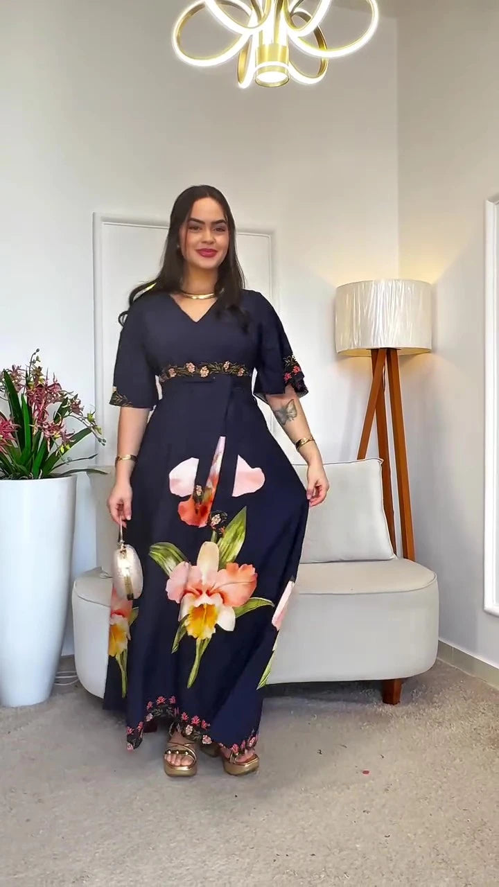 Vestido Aurora - BLACK FRIDAY | 40%OFF + FRETE GRÁTIS SÓ HOJE!