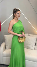 Conjunto Afrodite Plissado Green