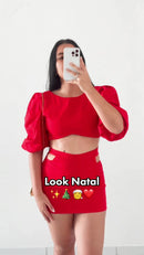 Conjunto Paty Réveillon Short